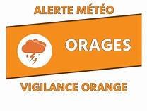 ALERTE MÉTÉO - VIGILANCE ORANGE ORAGES ET VENTS VIOLENTS