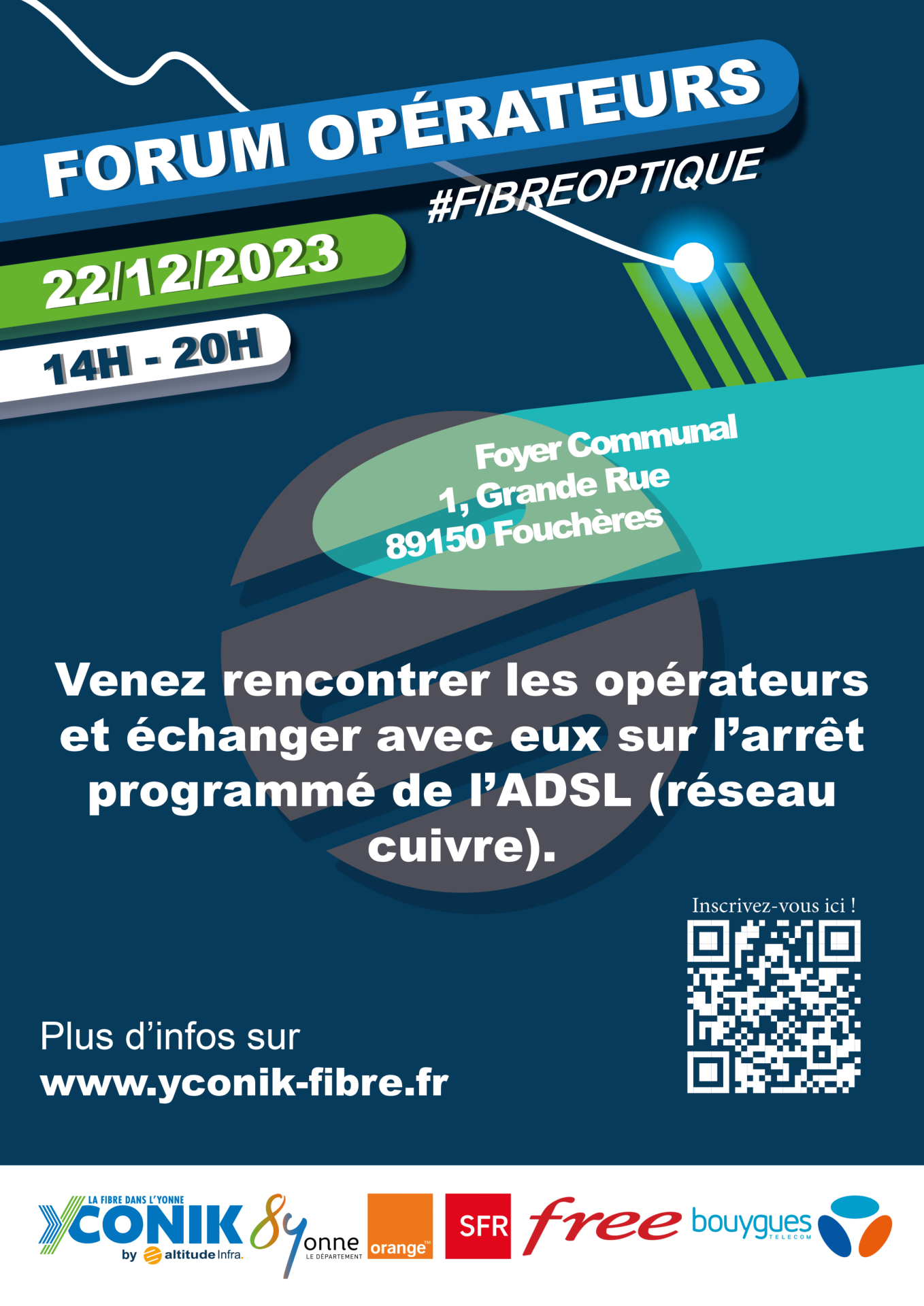 Forum Opérateur Fibre à Fouchères - 22 Décembre 2023