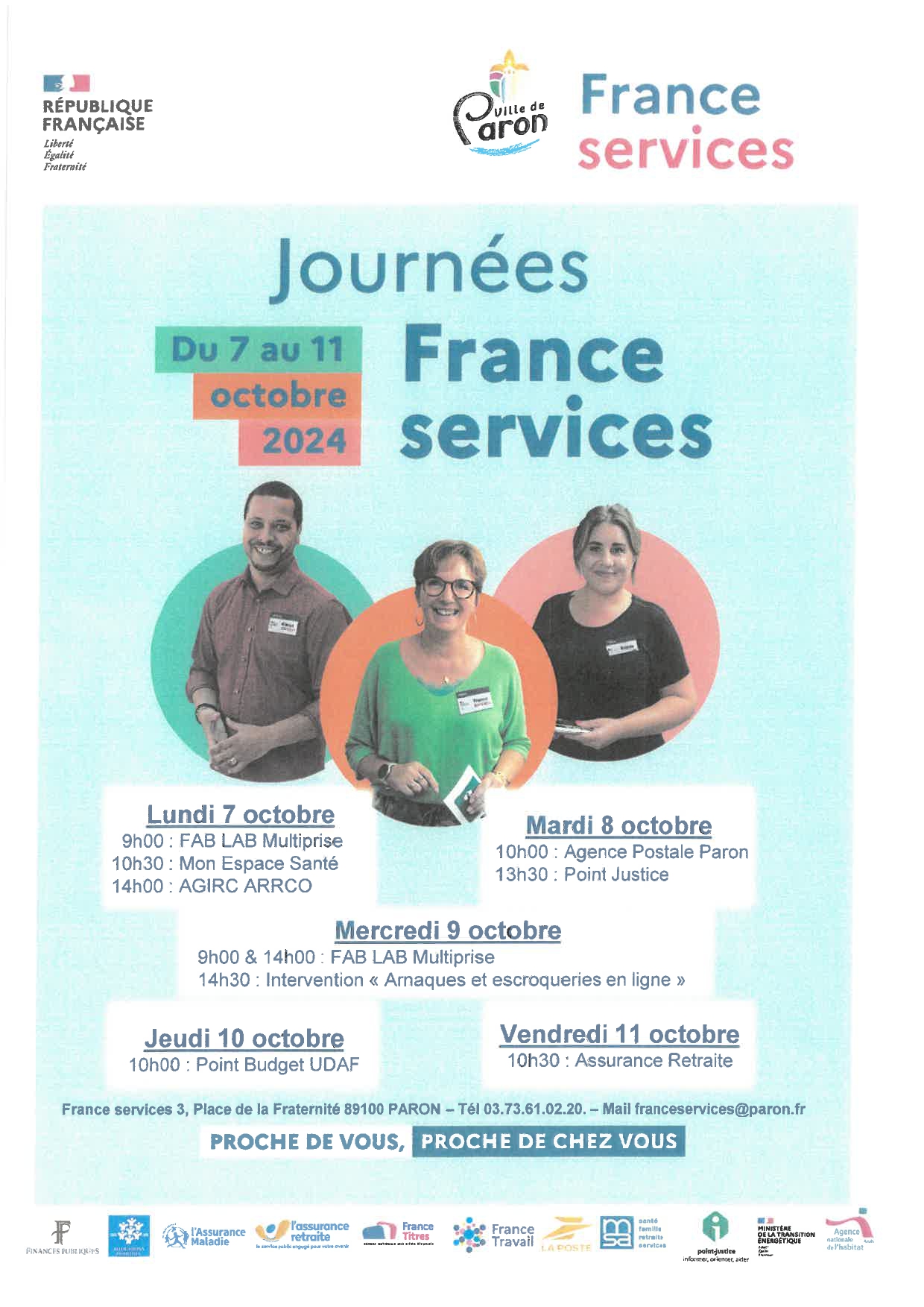 JOURNÉES FRANCE SERVICES