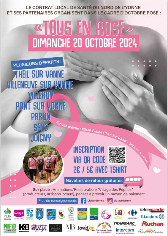 Marche solidaire octobre rose 