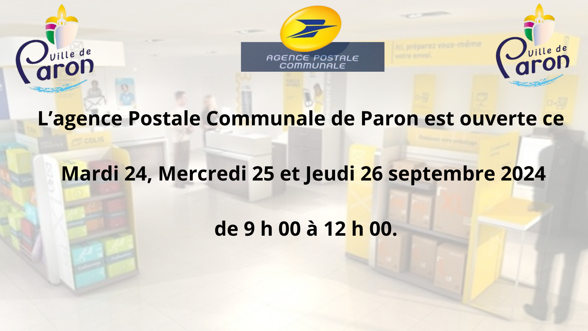 Ouverture Agence Postale Communale 