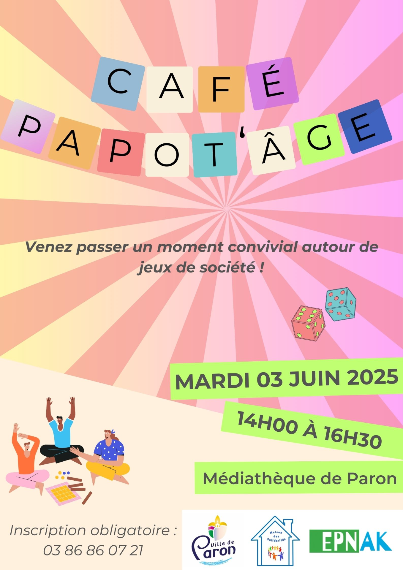 ATELIER JEUX DE SOCIÉTÉ