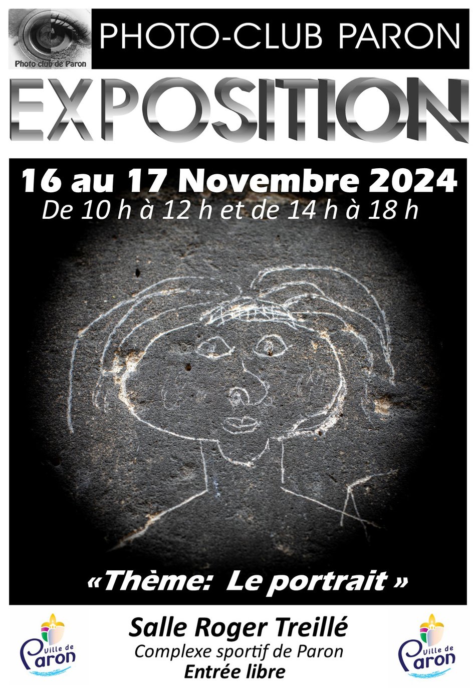 SAVE THE DATE ! EXPOSITION PHOTOS LES 16 ET 17 NOVEMBRE