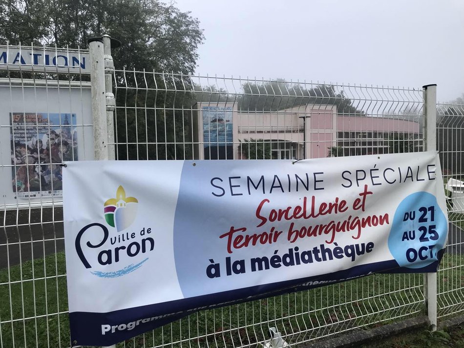 SEMAINE DE LA SORCELLERIE MÉDIATHÈQUE DE PARON DU 21 AU 25 NOVEMBRE.