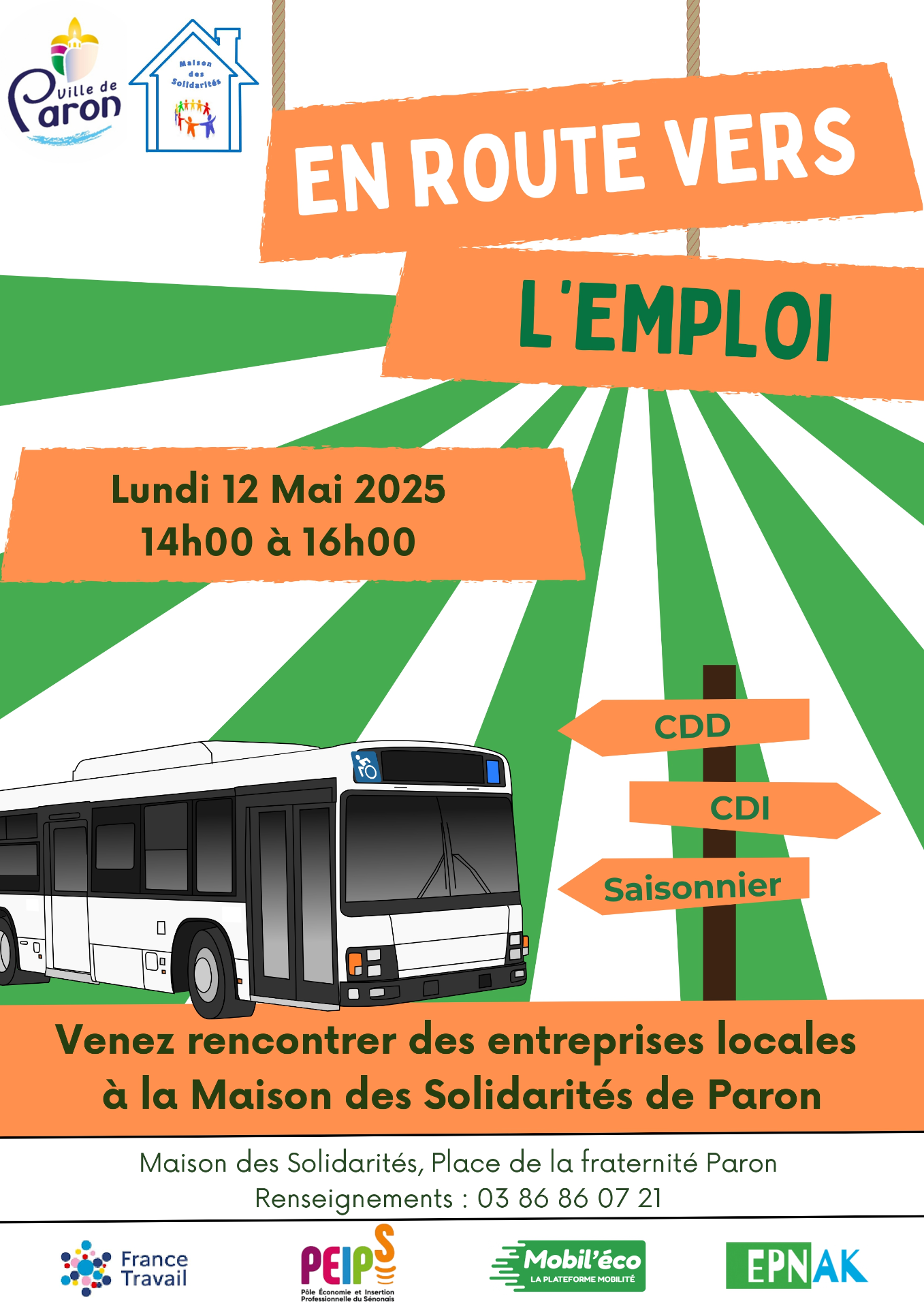 en route vers l'emploi