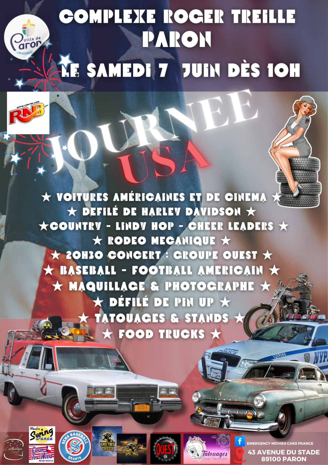 Journée Américaine samedi 7 juin 2025