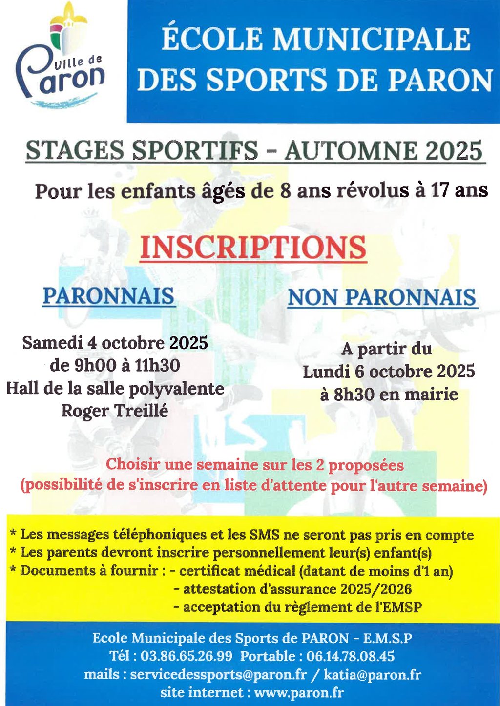 stages emsp automne