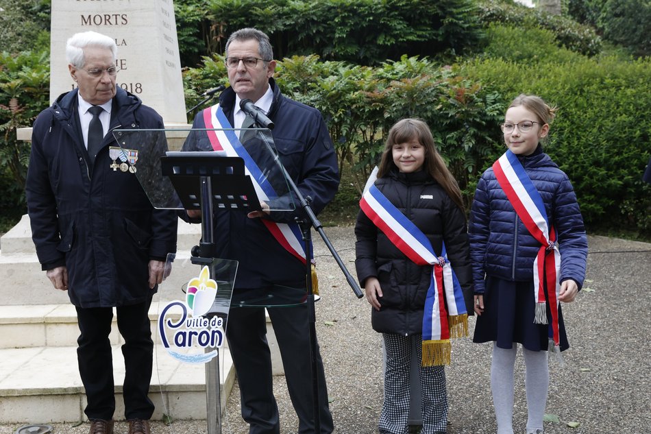 LA CÉRÉMONIE DU 8 MAI 1945 S’EST TENUE AUX MONUMENTS AUX MORTS DE LA PLACE SAINTE FLORENCE