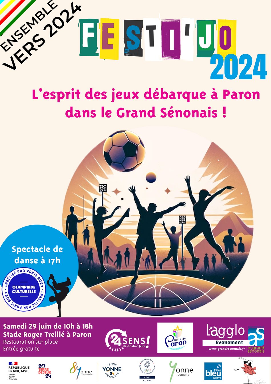 ENSEMBLE VERS 2024 A PARON LE SAMEDI 29 JUIN