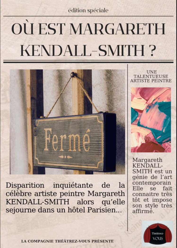 Ou est Margareth Kendall-Smith ?